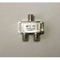 Дільник сигналу 2 Way Splitter з проходом живлення