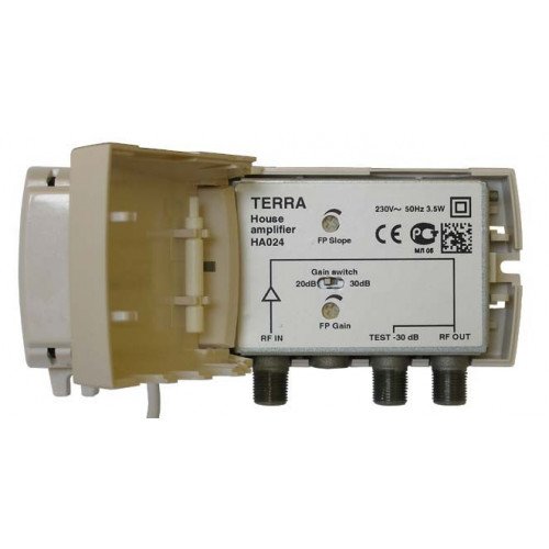 Підсилювач телевізійного сигналу TERRA HA024 будинковий 