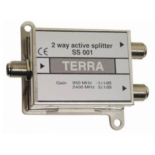 Дільник сигналу Terra SS001 двоканальний активний 