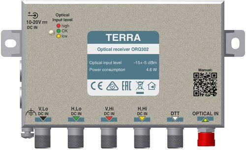 Приймач оптичний TERRA ORQ302 E
